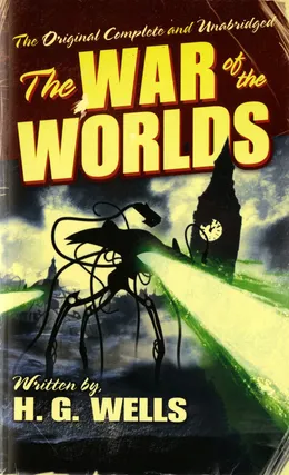 The War of the Worlds by H.G. Wells book cover