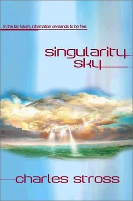 Singularity sky by Charles Stross book cover
