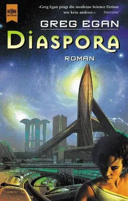Diaspora by Greg Egan book cover