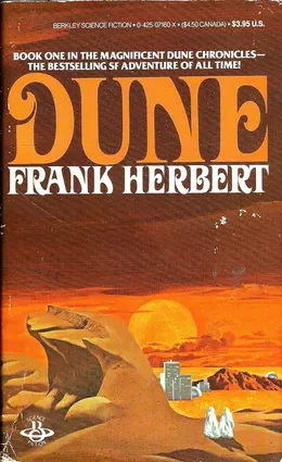Dune by Frank Herbert book cover