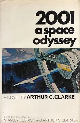 2001: A Space Odyssey by Arthur C. Clarke book cover