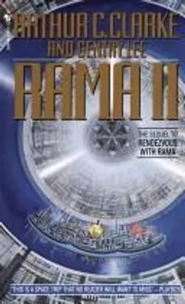 Rama II by Arthur C. Clarke book cover