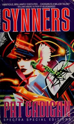 Synners by Pat Cadigan book cover