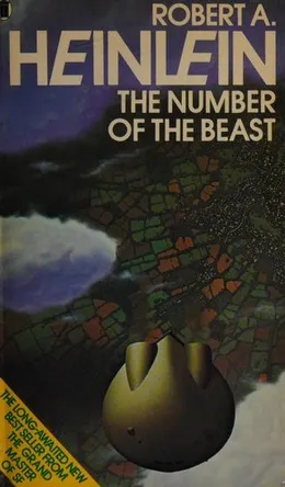 The Number of the Beast by Robert A. Heinlein book cover