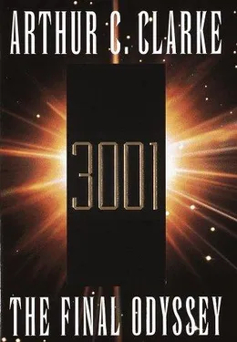 3001 by Arthur C. Clarke book cover